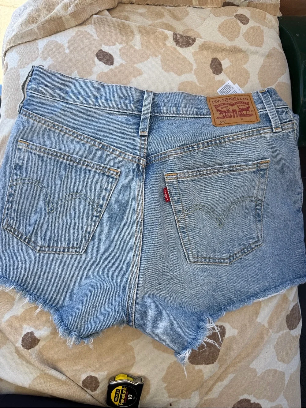 Nwot Levis 501 Denim Cutoff vintage Women’s Shorts - Light Blue   sz 29